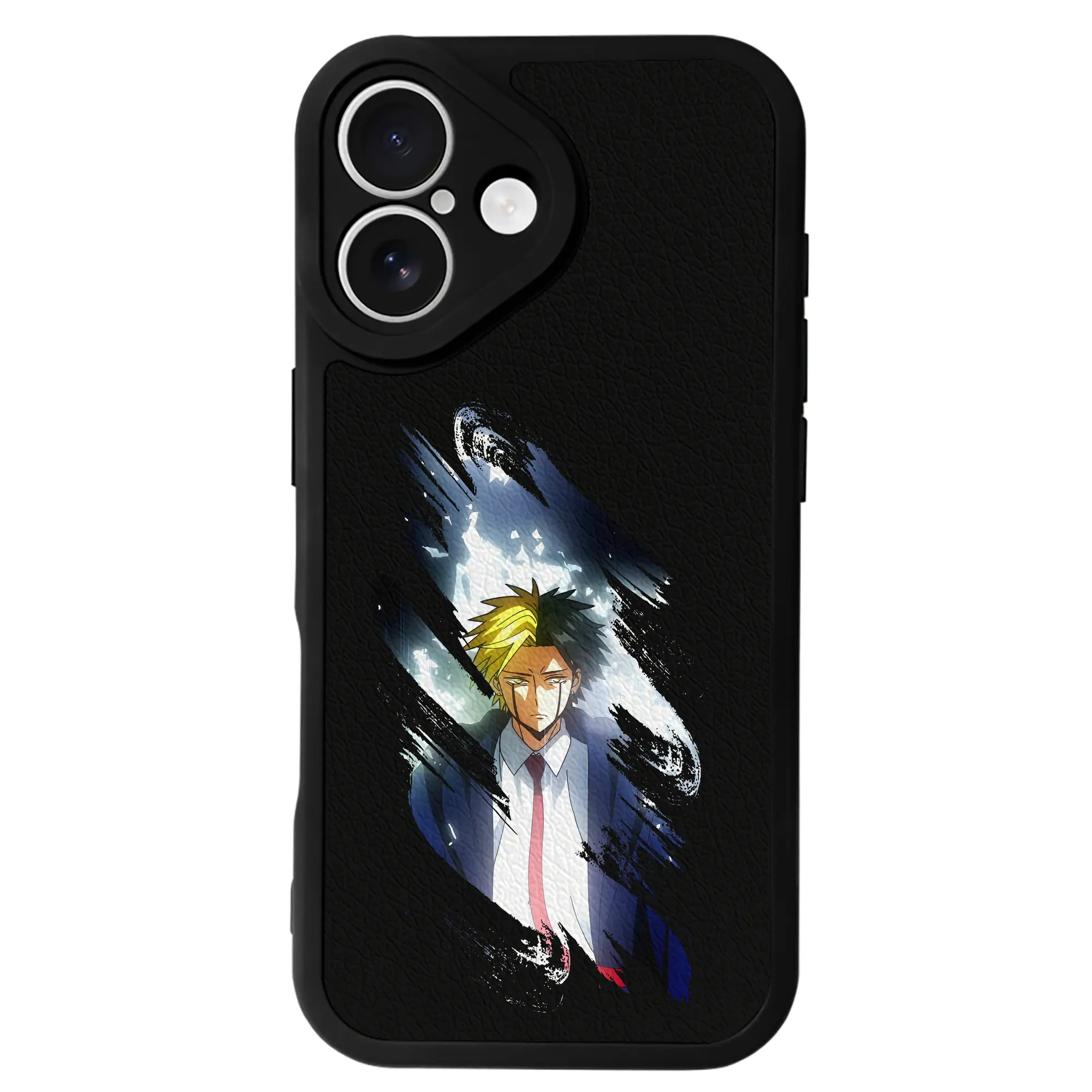 マッシュル グッズ,レイン・エイムズ - IPhone 16シリーズ対応 ・ シリコンスマホケース ・ レザー調 ・ 高精度フィット ・ 耐衝撃 ・ ワイヤレス充電対応 ・ 精密カット